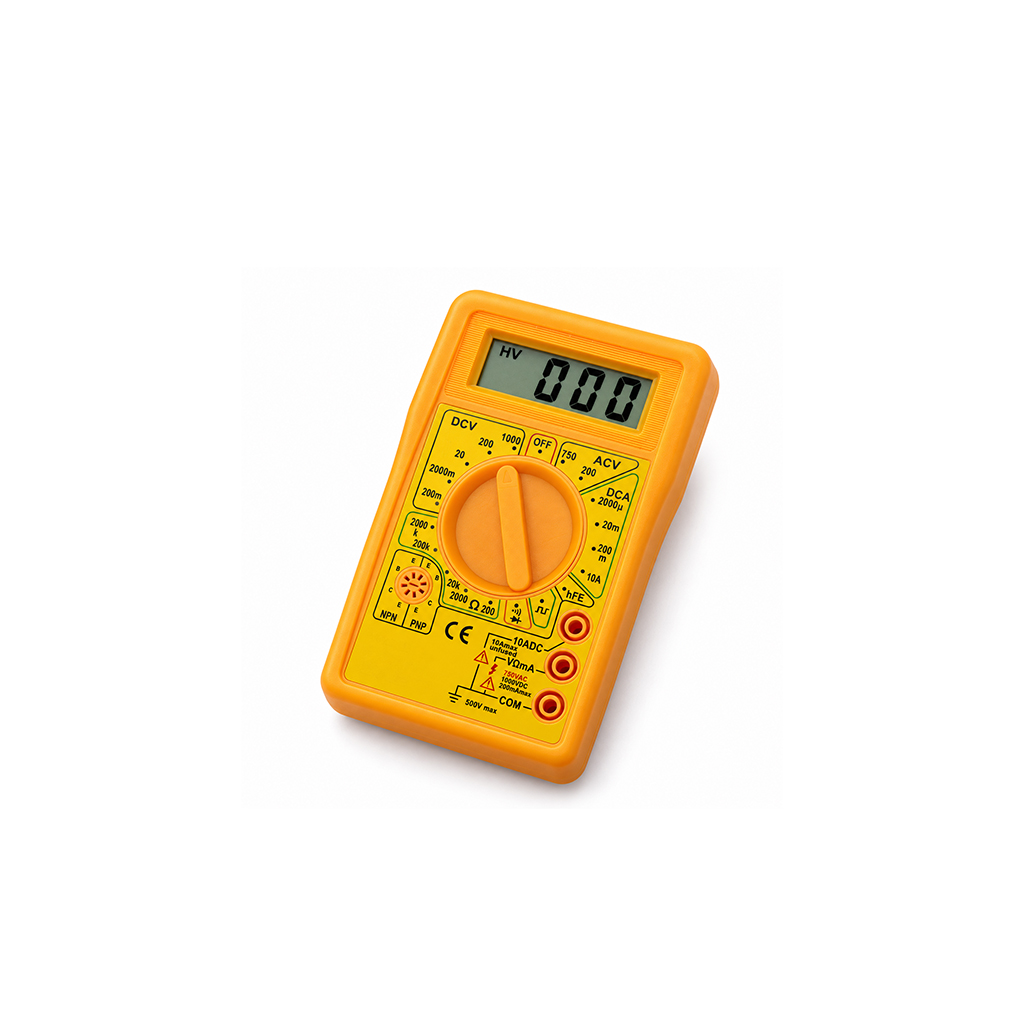 aswar Aswar Digital Multimeter With Buzzer And Protective Holster
