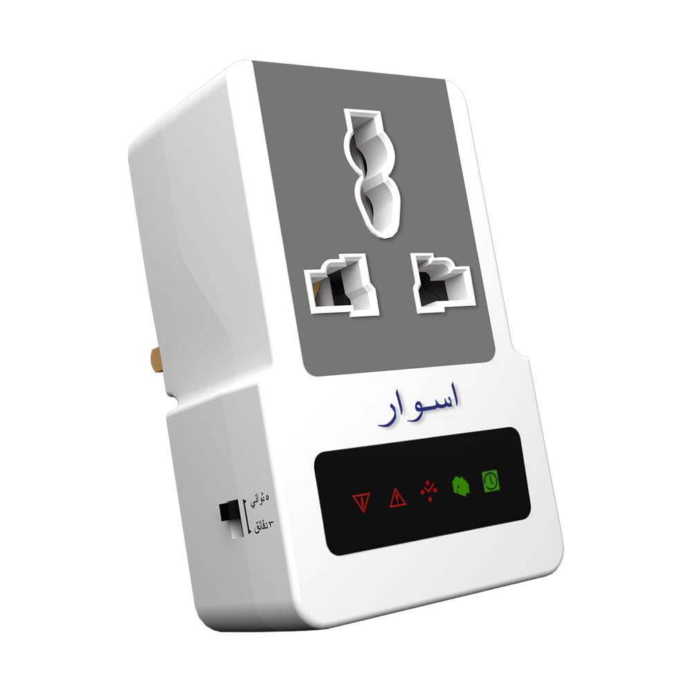أسوار أسوار جهاز حماية من التيار AS-VP10J 10 أمبير power: 10a