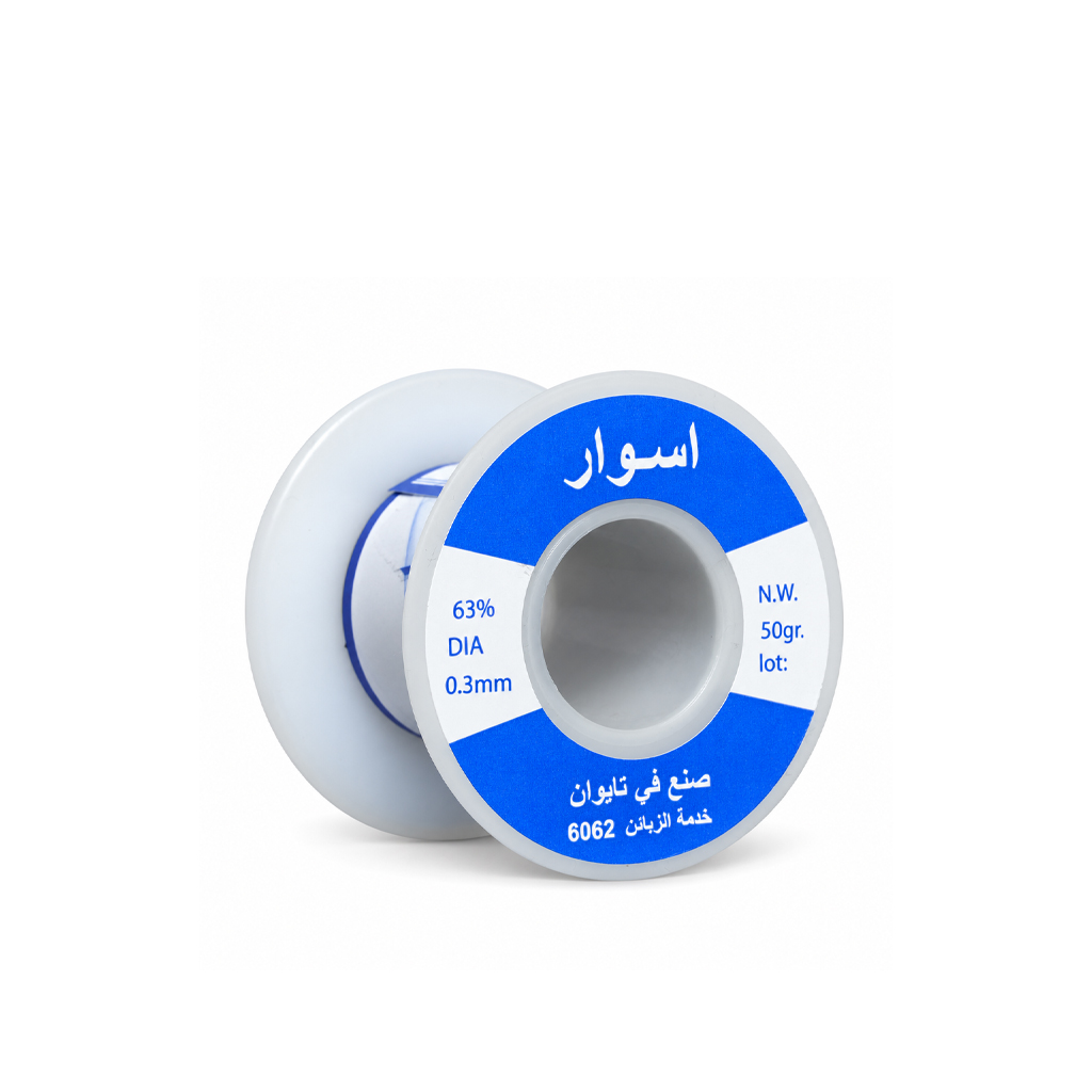 aswar Aswar Tin Solder Wire Tin 0.3 MM 50 g size: 0.3mm | weight: 50g